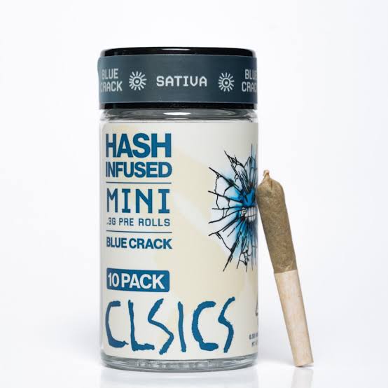 Blue Crack - 10Pk .3g Hash Infused Pre Rolls