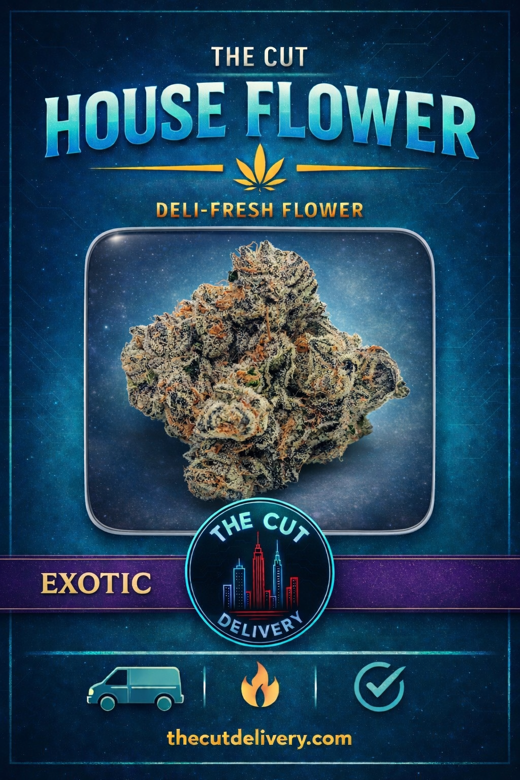 Sticky Papaya 7g - Exotic (Indica Hybrid)